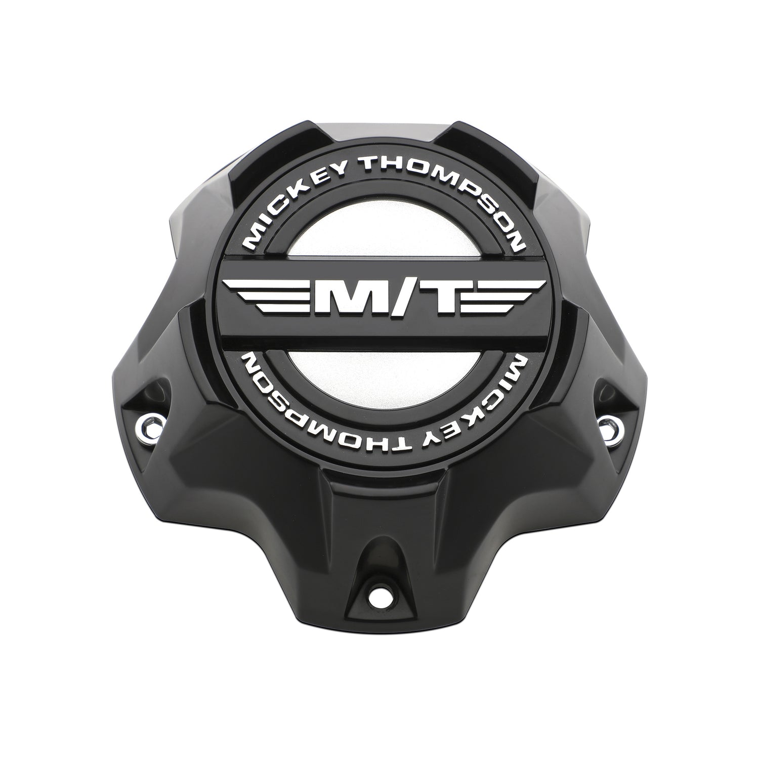 SD-5/Sidebiter Lock Black Center Cap <br>Closed 8 Lug Standard Cap