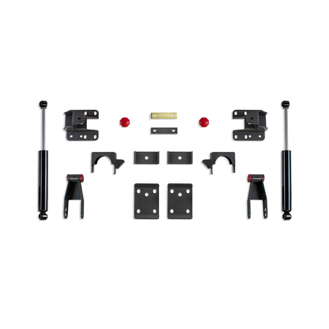 4in Rear Lowering Box Kit <br> 07-18 Chevy Silverado GMC Sierra 1500 HD Classic