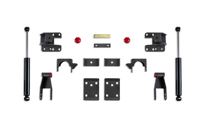 4in Rear Lowering Box Kit <br> 07-18 Chevy Silverado GMC Sierra 1500 HD Classic