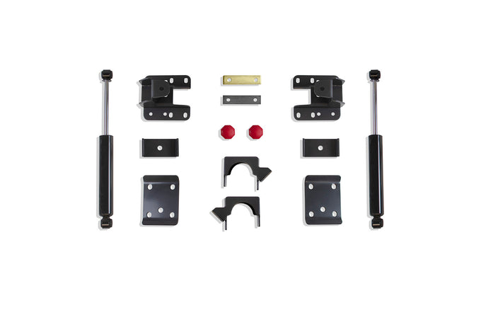 5-6in Rear Adjustable Lowering Flip Kit <br> 07-18 Chevy Silverado GMC Sierra 1500 HD Classic