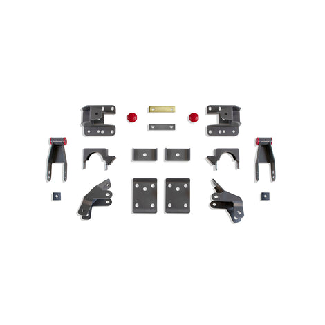 4in Rear Lowering Box Kit <br> 07-18 Chevy Silverado GMC Sierra 1500 HD Classic