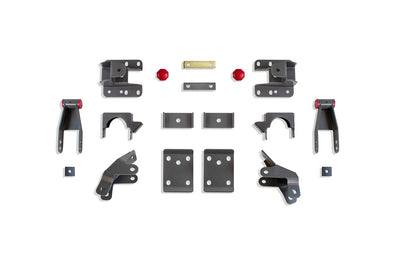 4in Rear Lowering Box Kit <br> 07-18 Chevy Silverado GMC Sierra 1500 HD Classic