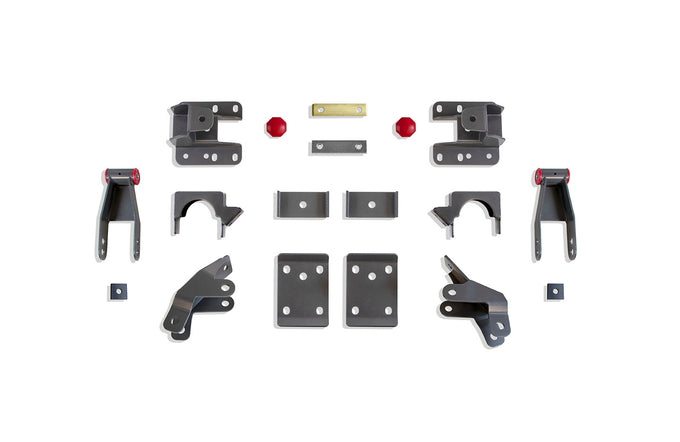 4in Rear Lowering Box Kit <br> 07-18 Chevy Silverado GMC Sierra 1500 HD Classic