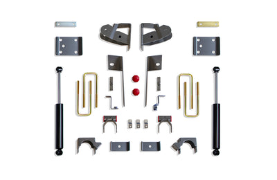 4in Rear Lowering Box Kit <br> 19-25 Chevy Silverado GMC Sierra 1500 LTD Limited
