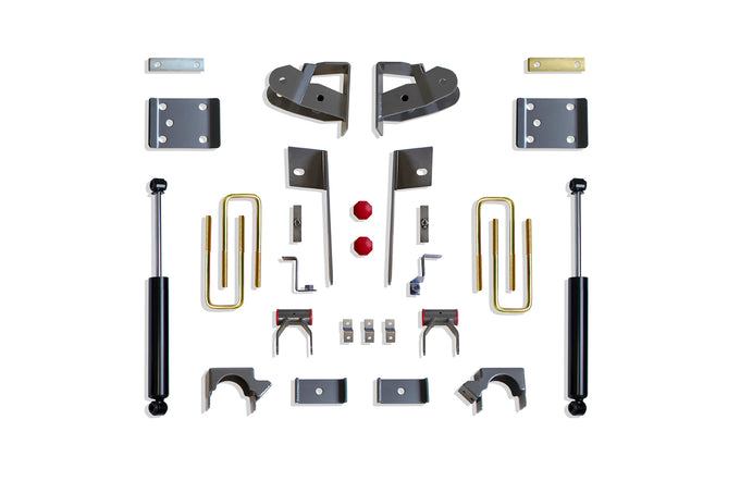4in Rear Lowering Box Kit <br> 19-25 Chevy Silverado GMC Sierra 1500 LTD Limited