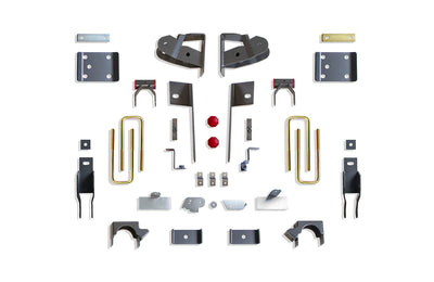 4in Rear Lowering Box Kit <br> 19-25 Chevy Silverado GMC Sierra 1500 LTD Limited