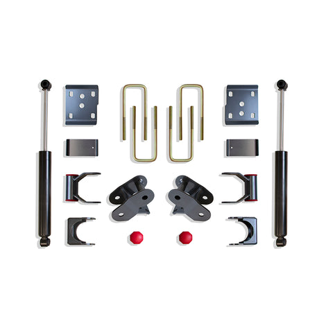3in / 4in Rear Lowering Box Kit <br> 15-25 Ford F-150