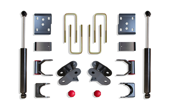 3in / 4in Rear Lowering Box Kit <br> 15-25 Ford F-150