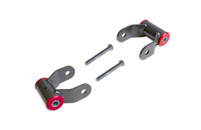 1in Rear Lowering Shackles <br> 19-25 Chevy Silverado GMC Sierra 1500 LTD Limited