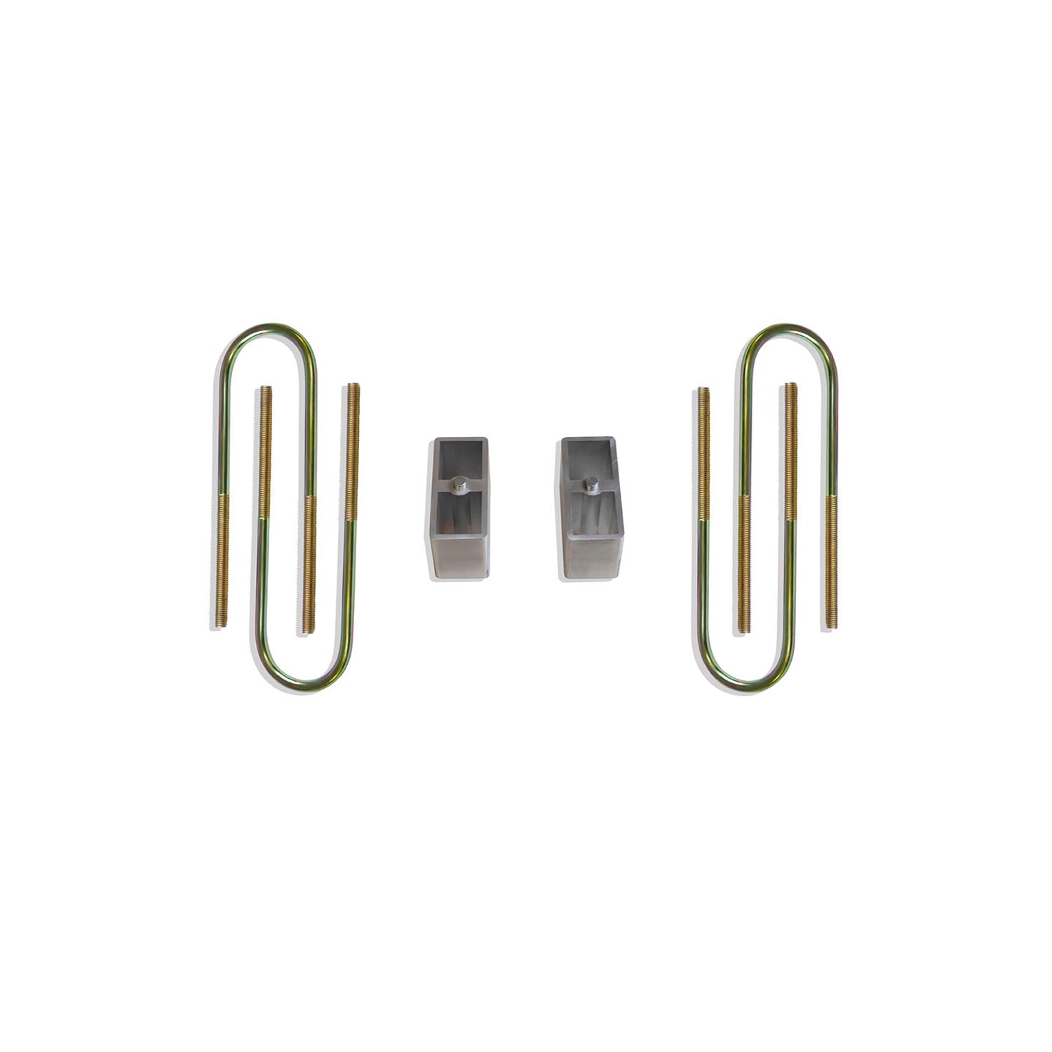 3in Rear Lowering Blocks & U-Bolts <br> 82-03 Chevy S10 Blazer GMC S15 Jimmy Sonoma