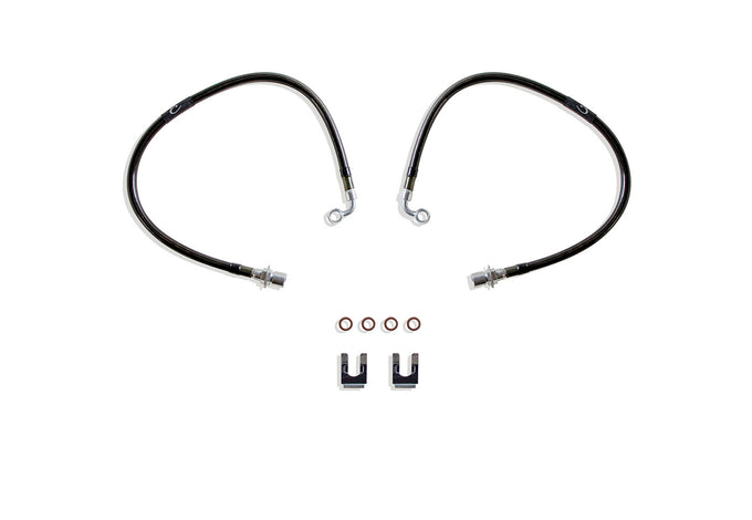Front Extended Brake Lines <br> 03-08 Dodge Ram 1500 2500 3500