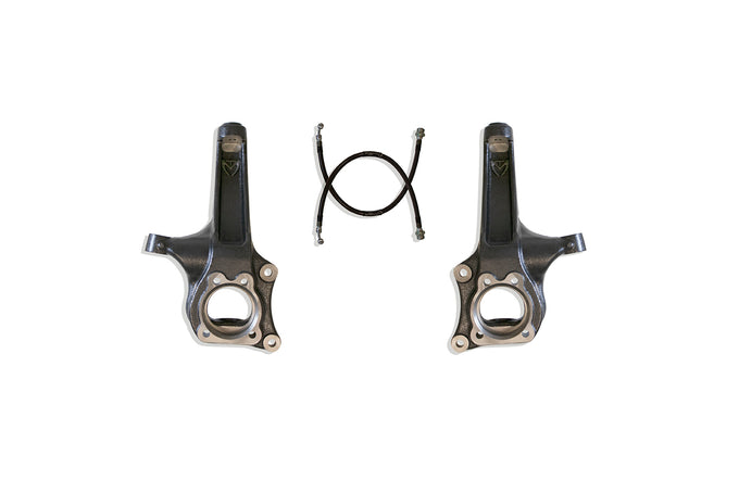 4in Lift Spindles W/ Brake Lines <br> 15-22 Chevy Colorado GMC Canyon