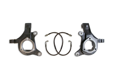 3in Lift Spindles W/ Brake Lines <br> 07-14 Chevy Silverado GMC Sierra 1500 HD Classic