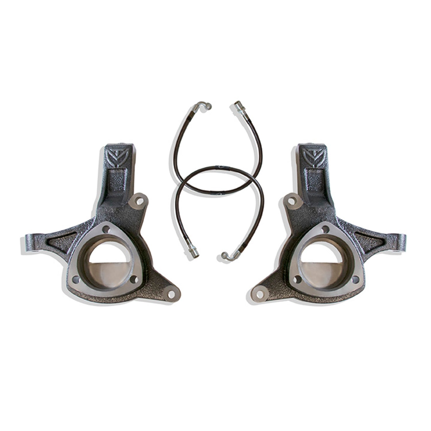 4.5in Lift Spindles W/ Brake Lines <br> 07-14 Chevy Silverado GMC Sierra 1500 HD Classic