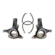 4.5in Lift Spindles W/ Brake Lines <br> 07-14 Chevy Silverado GMC Sierra 1500 HD Classic