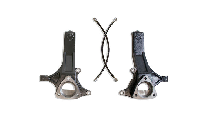 4.5in Lift Spindles W/ Brake Lines <br> 02-24 Dodge Ram 1500 Classic