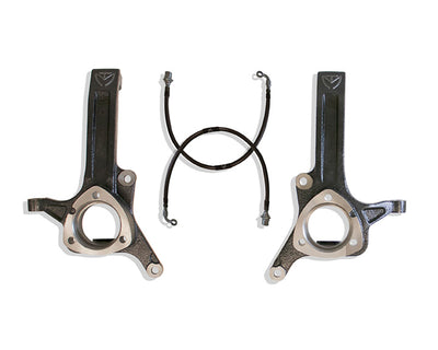 3.5in Lift Spindles W/ Brake Lines <br> 03-08 Dodge Ram 1500 2500 3500