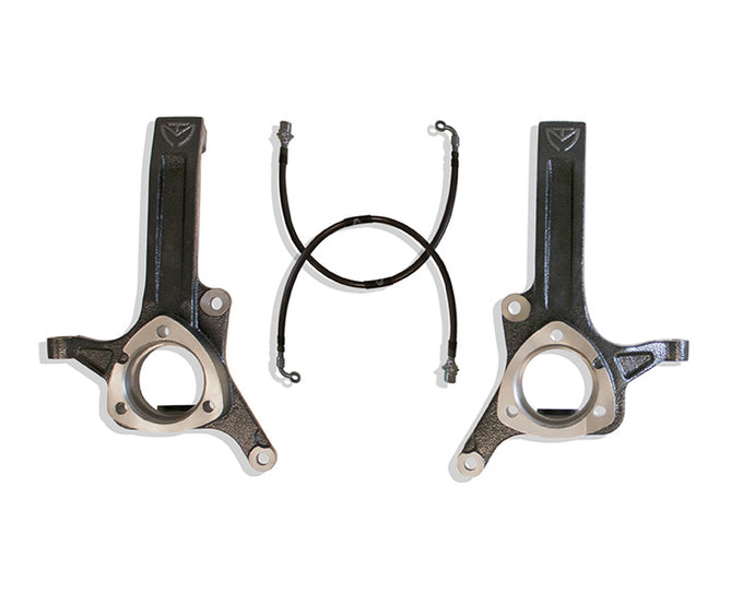 3.5in Lift Spindles W/ Brake Lines <br> 03-08 Dodge Ram 1500 2500 3500