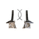 3.5in Lift Spindles W/ Brake Lines <br> 07-21 Toyota Tundra