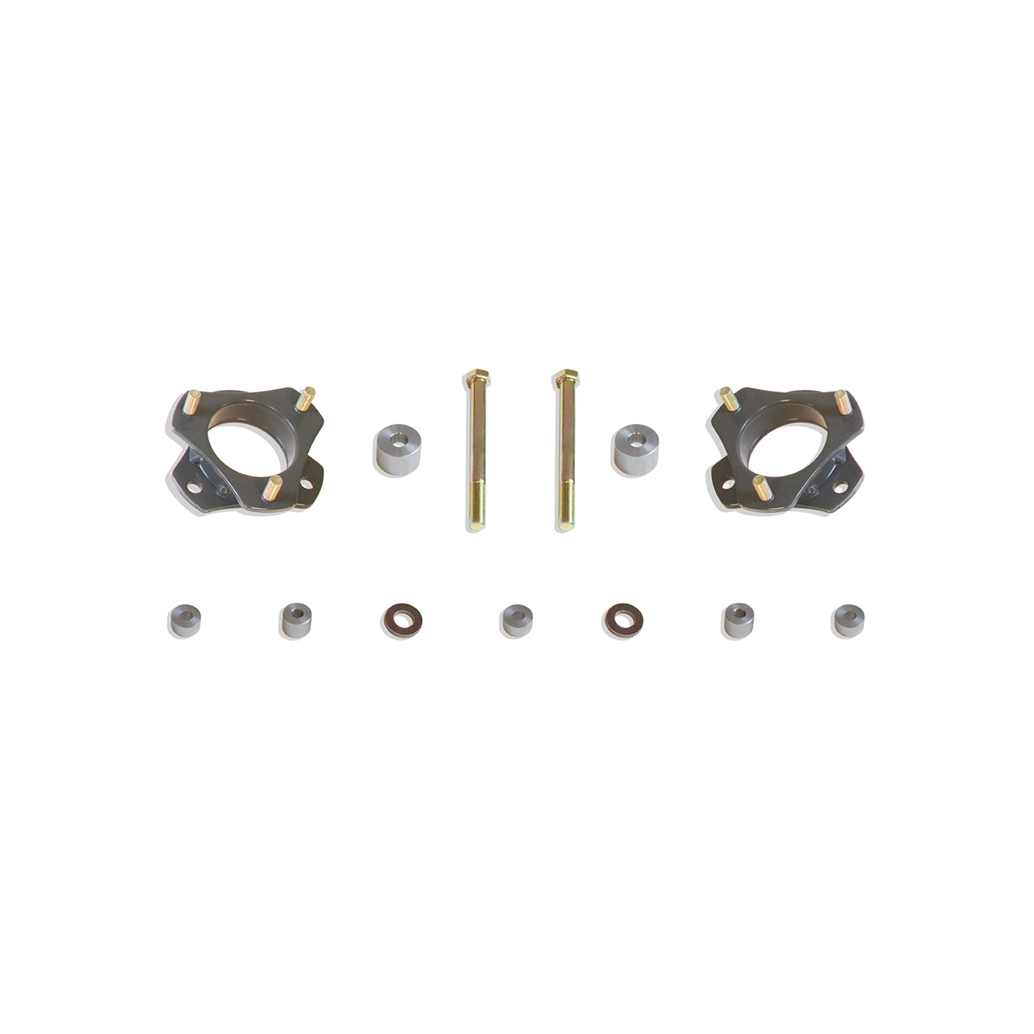 2.5in Front Strut Spacers W/ Differential Drop <br> 03-23 Toyota Tacoma 4Runner FJ Cruiser