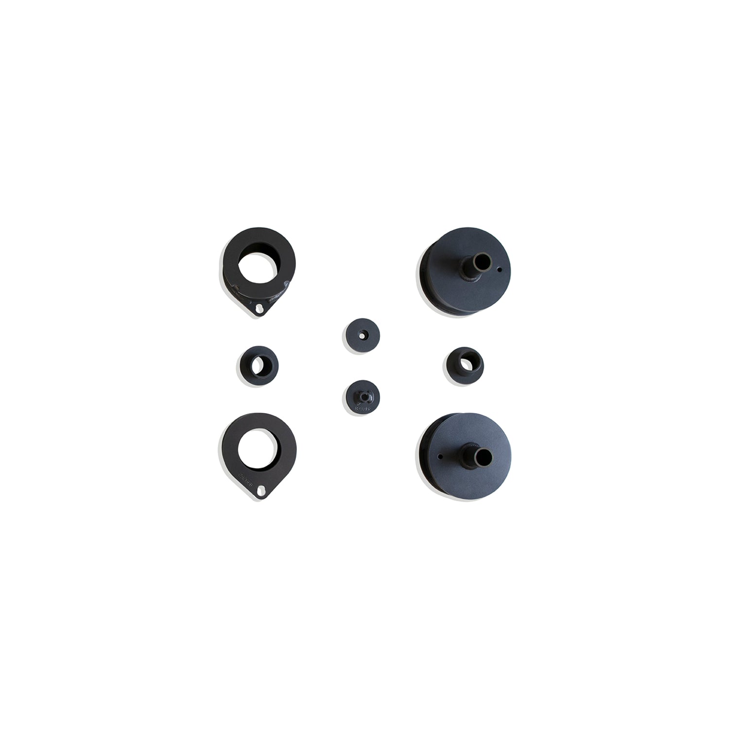 2.5in Front & 2in Rear Spacer Lift Kit <br> 07-25 Jeep Wrangler JK