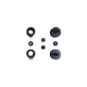 2.5in Front & 2in Rear Spacer Lift Kit <br> 07-25 Jeep Wrangler JK