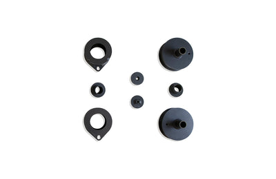 2.5in Front & 2in Rear Spacer Lift Kit <br> 07-25 Jeep Wrangler JK