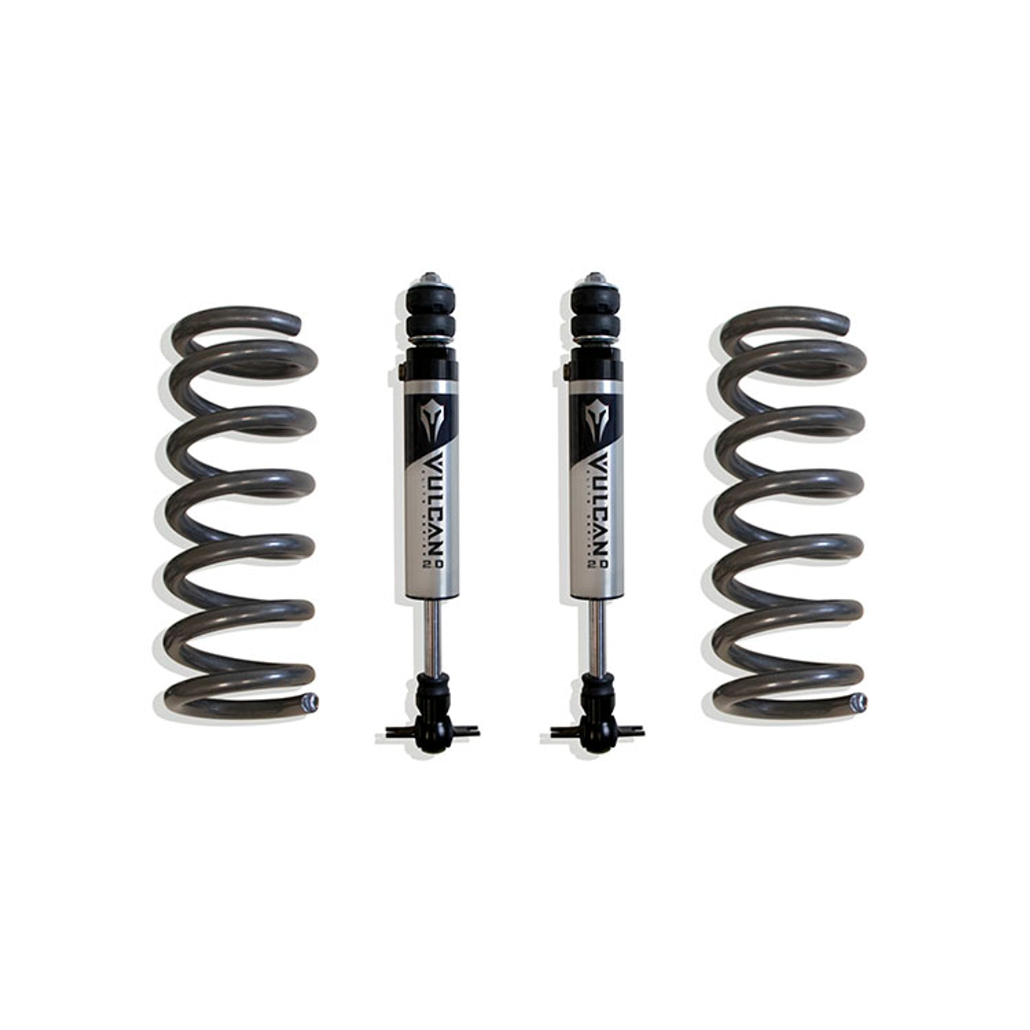 2.5 In. Front Lift Coils W/ Vulcan IFP Shocks <br> 02-14 Dodge Ram 1500