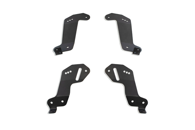 Front Caster Correction Brackets <br> 07-18 Jeep Wrangler 2018 Wrangler JK