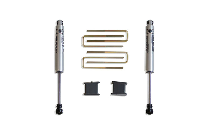 3in /4in Rear Lift Box Kit w/Fox Shocks <br> 07-24 Chevy Silverado GMC Sierra 1500 LTD Limited