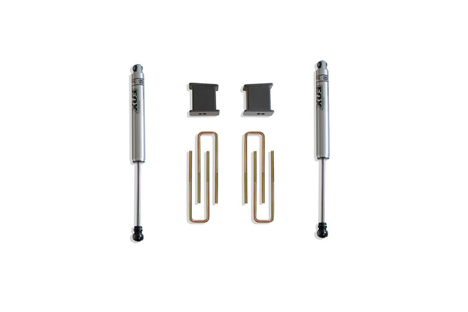 4in Rear Lift Box Kit w/Fox Shocks <br> 16-18 Chevy Silverado GMC Sierra 1500