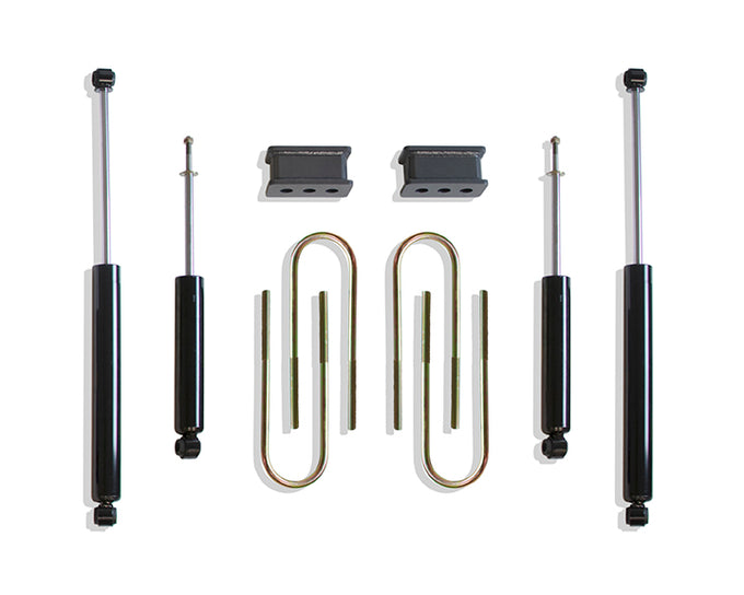 2.5in Rear Lift Kit w/3.625in X 10in U-Bolts <br> 03-08 Dodge Ram 1500 2500 3500