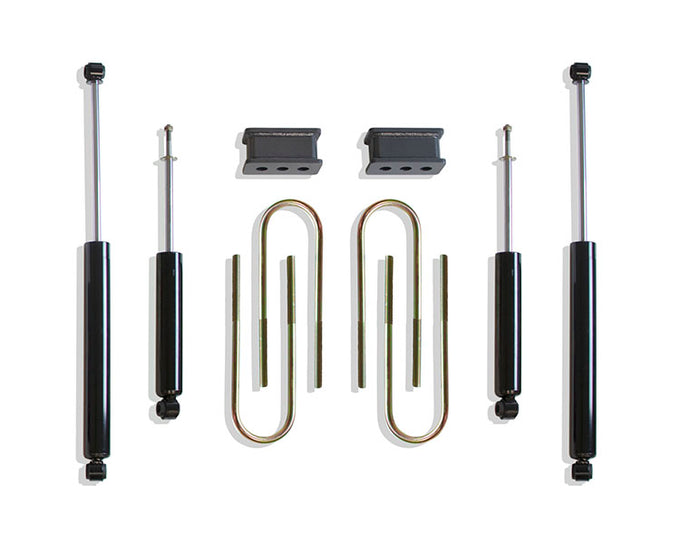 2.5in Rear Lift Kit w/4.125in X 16.5in U-Bolts <br> 03-08 Dodge Ram 3500