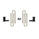 5in -6in Rear Lift Box Kit <br> 17-25 Ford F-250 F-350 Super Duty