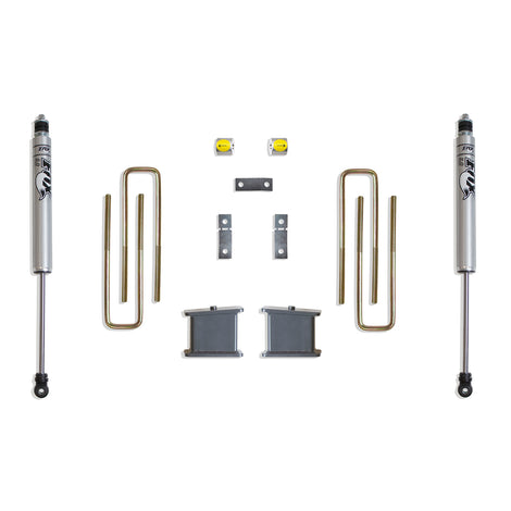 4in Rear Lift Box Kit W/ Fox Shocks <br> 07-21 Toyota Tundra