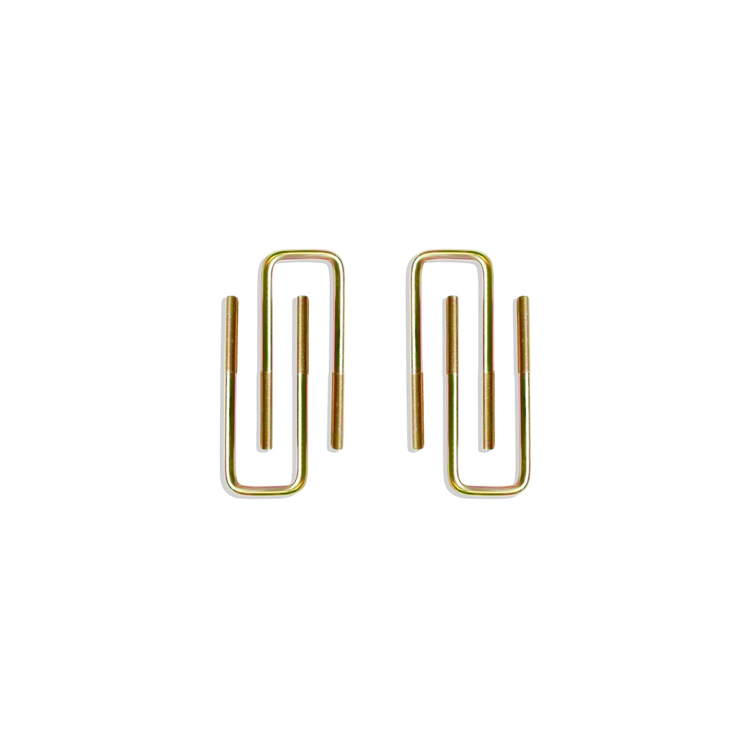 Square U-Bolts for 1in -1.5in Blocks <br> 99-24 Chevy Silverado GMC Sierra 1500 HD LTD Limited