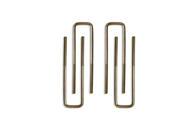 Square U-Bolts for 3in -5in Blocks <br> 99-24 Chevy Silverado GMC Sierra 1500 HD