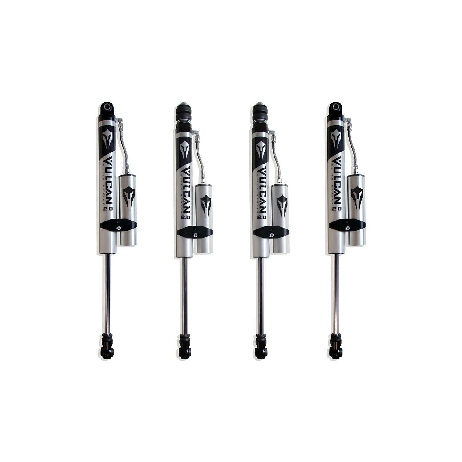 4in Lift Front & Rear Vulcan 2.0 Reservoir Shocks <br> 23-25 Ford F-250 F-350 Super Duty
