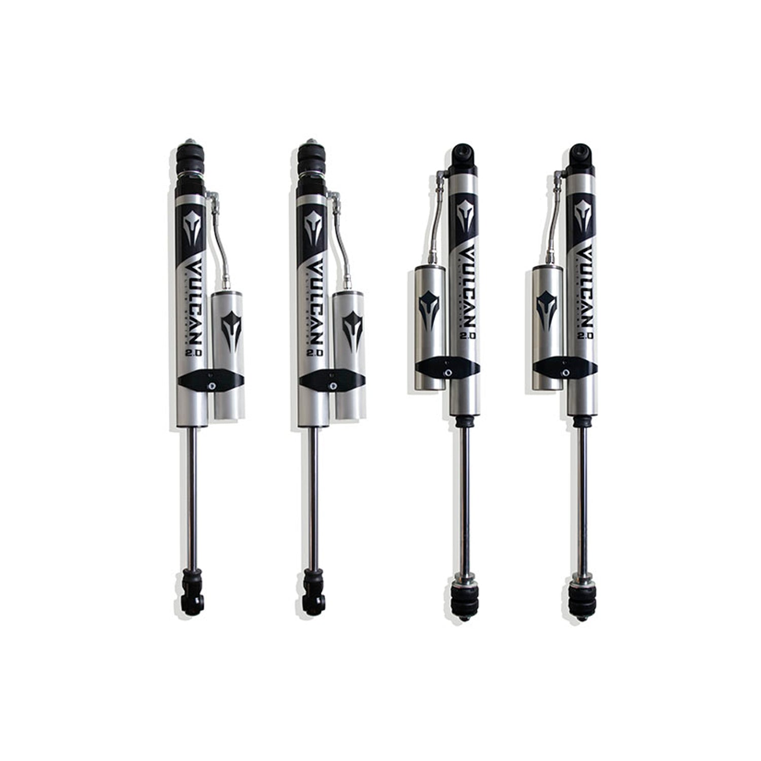 2.5in Lift Front & Rear Vulcan 2.0 Reservoir Shocks <br> 14-26 Ram 2500
