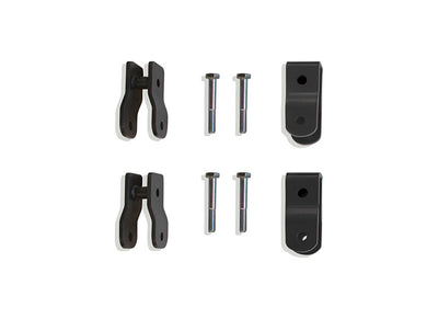 2.5in Front & 2in Rear Shock Extenders <br> 18-25 Jeep Wrangler