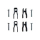 Front & Rear Shock Extenders, 4.5in Lift Kit <br> 20-24 Jeep Gladiator
