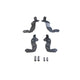 Geometry Correction Brackets <br> 18-25 Jeep Wrangler Gladiator
