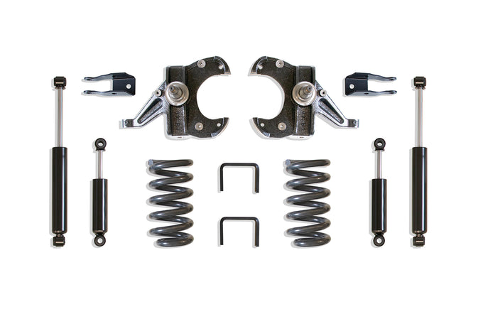 5.5in /5in Lowering Kit for 1in Thick Rotors <br> 73-86 Chevy C10 Suburban Pickup