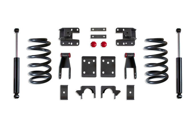 2in /4in Lowering Kit with Coils <br> 07-13 Chevy Silverado GMC Sierra 1500 HD Classic
