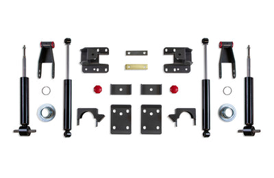 2in /4in Lowering Kit with Struts <br> 07-18 Chevy Silverado GMC Sierra 1500 HD Classic