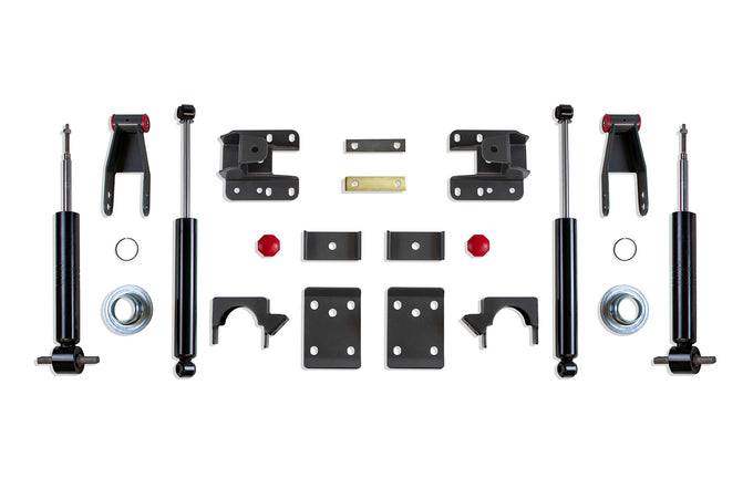 2in /4in Lowering Kit with Struts <br> 07-18 Chevy Silverado GMC Sierra 1500 HD Classic
