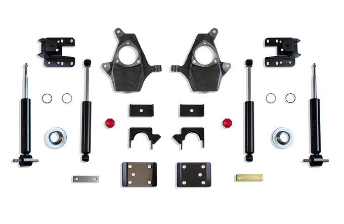 3in/5in or 4in/6in Lowering Spindle Kit <br> 07-16 Chevy Silverado GMC Sierra 1500 HD Classic