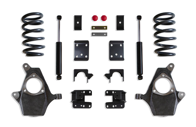 4in/6in Lowering Spindle Kit <br> 07-13 Chevy Silverado GMC Sierra 1500 HD Classic