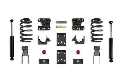 2in /4in Lowering Kit with Coils <br> 14-18 Chevy Silverado GMC Sierra 1500