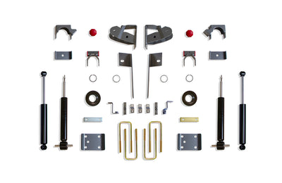 2in /4in Lowering Kit w/Struts <br> 19-25 Chevy Silverado GMC Sierra 1500 LTD Limited